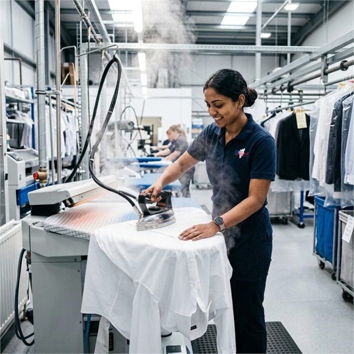 Nammude Laundry BPP Setup - Professional Laundry Ironing
